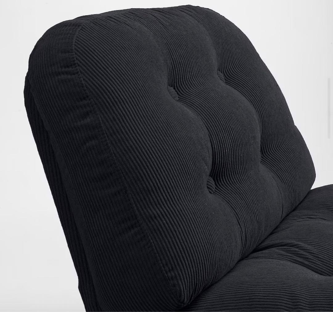 新品未開封イケア　DYVLINGE 一人掛け回転パーソナルチェア ブラック 01