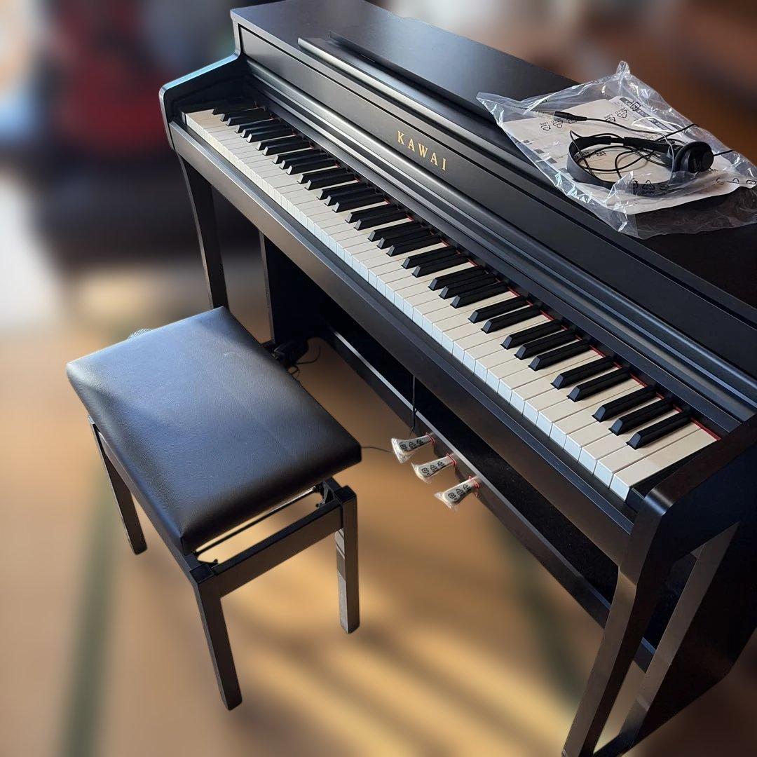 2021年製　新品同様 KAWAI デジタルピアノ ヘッドフォン付き