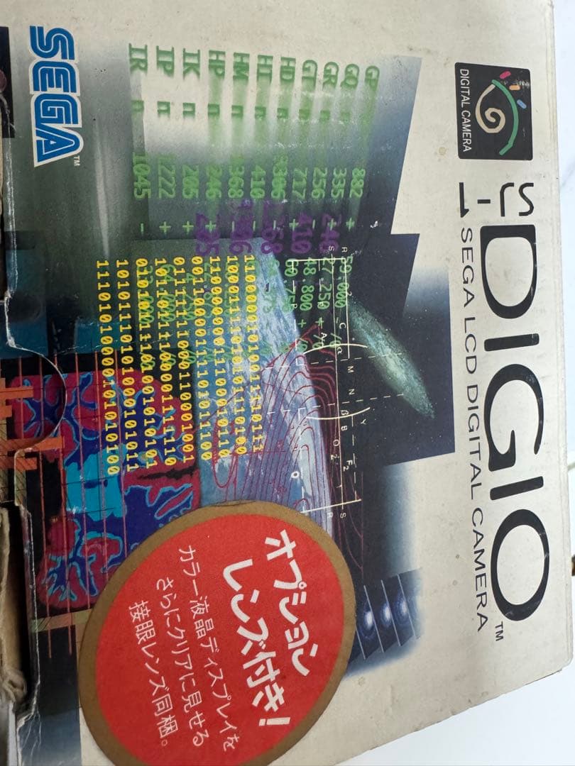 【ほぼ未使用】SEGA DIGIO コンパクトデジタルカメラ
