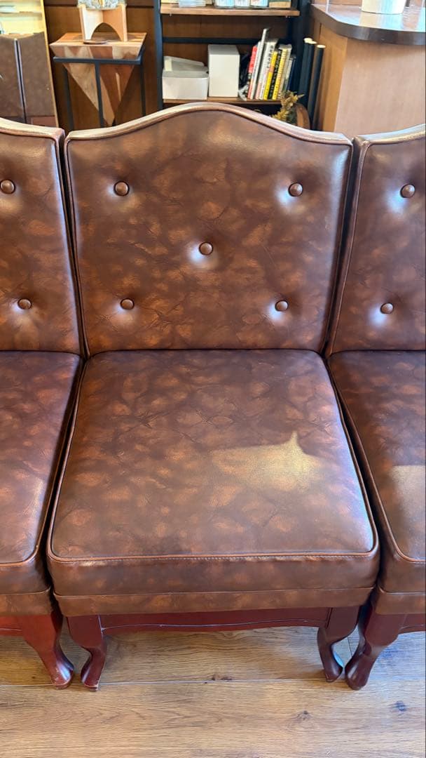 アンティーク調レザーチェア 6脚セット引き取り希望