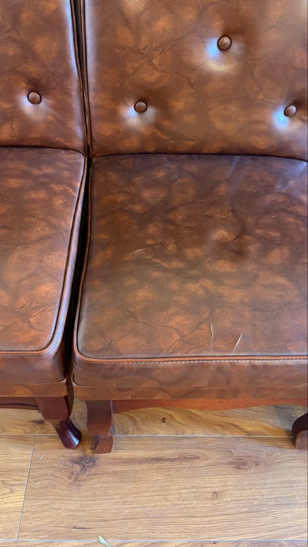 アンティーク調レザーチェア 6脚セット引き取り希望