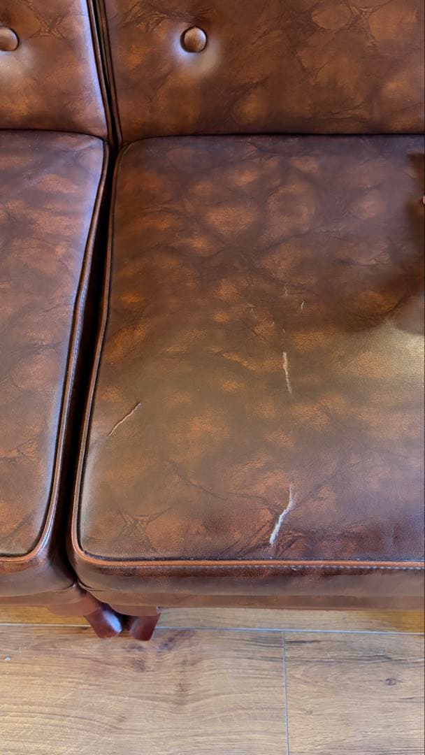 アンティーク調レザーチェア 6脚セット引き取り希望