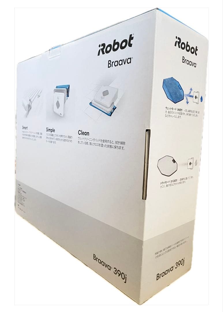 新品未使用　iRobot Braava ブラーバ 390j ロボット掃除機