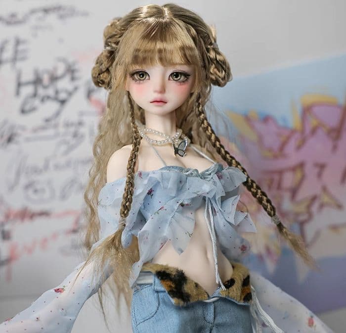 AX100 BJD 1/4 ドール本体 joan 球体関節人形 ハンドメイド