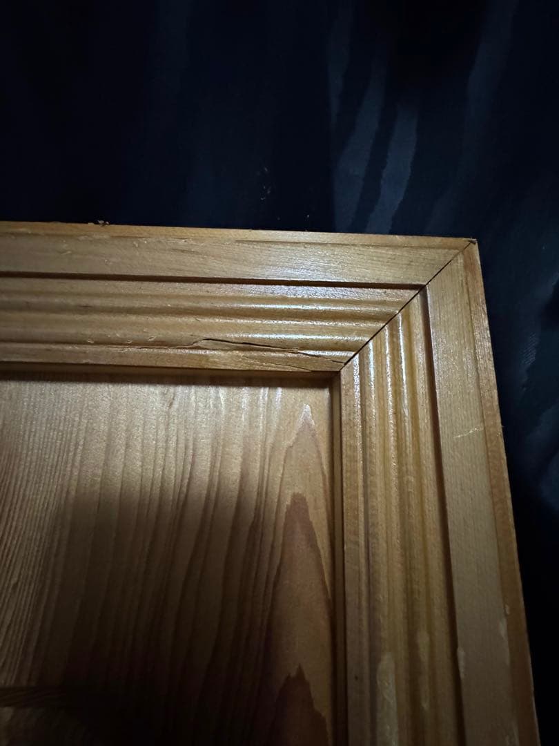 木製彫刻装飾パネル 欄間　2枚セット