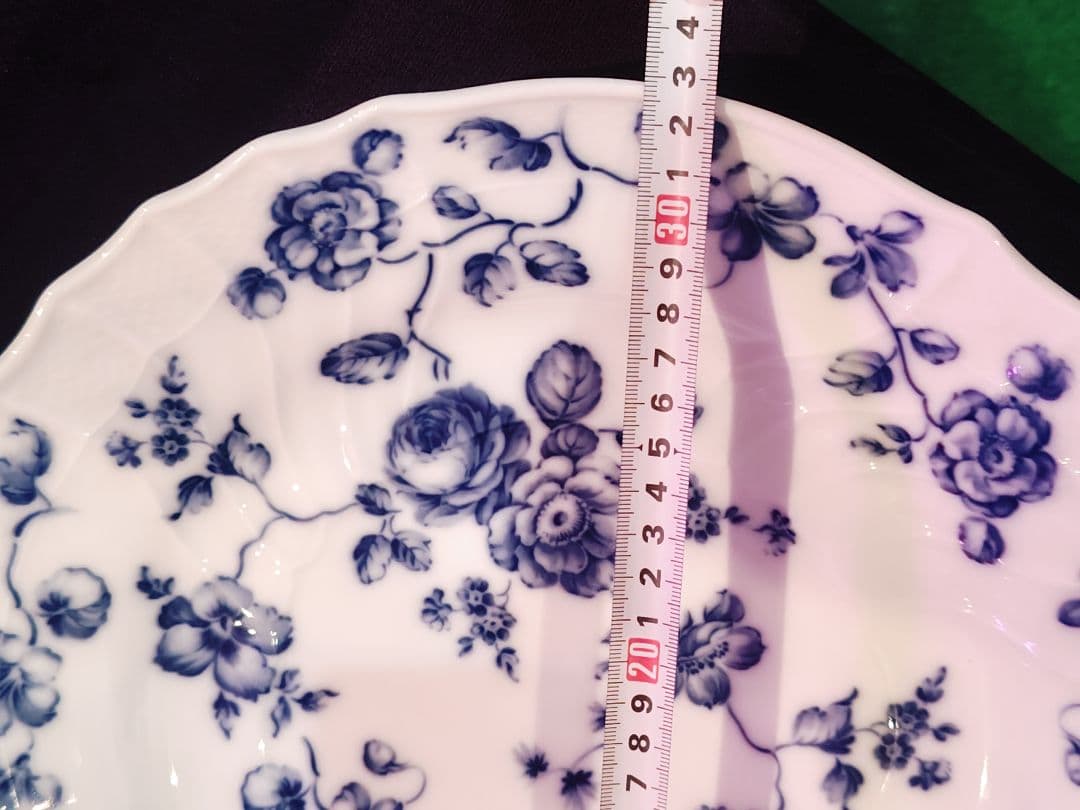 値下げSALE中！リチャード・ジノリ　ローズブルー　オーバルプレート