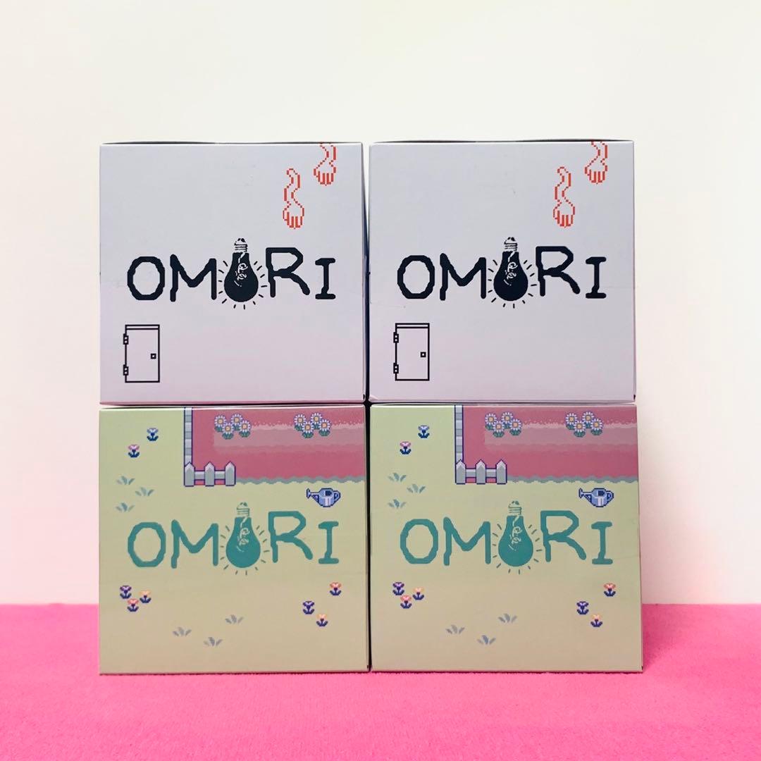 OMORI おすわりフィギュア オモリ & バジル 4体セット