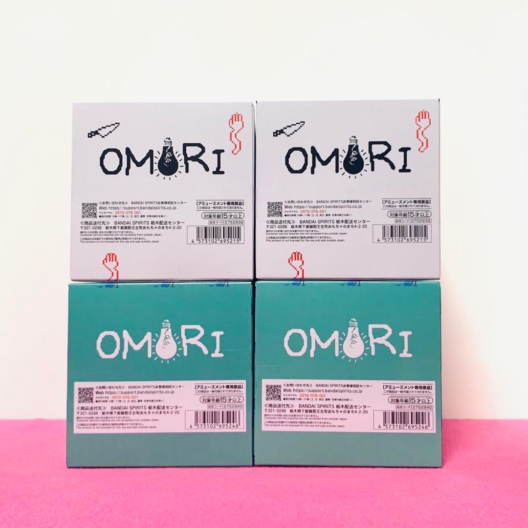 OMORI おすわりフィギュア オモリ & バジル 4体セット