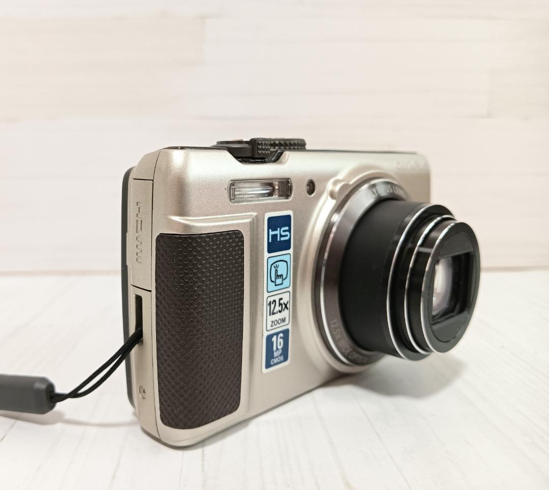 【動作確認済】希少 OLYMPUS SH-21 シルバー 16メガピクセル