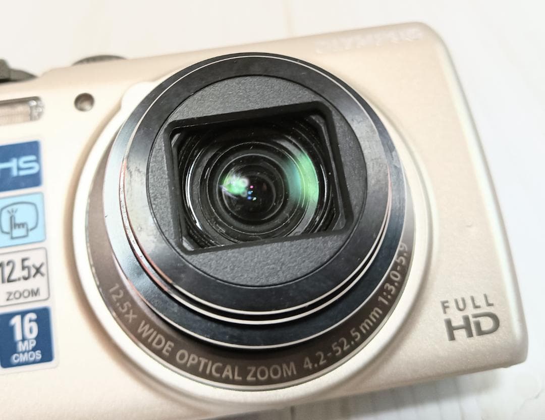 【動作確認済】希少 OLYMPUS SH-21 シルバー 16メガピクセル