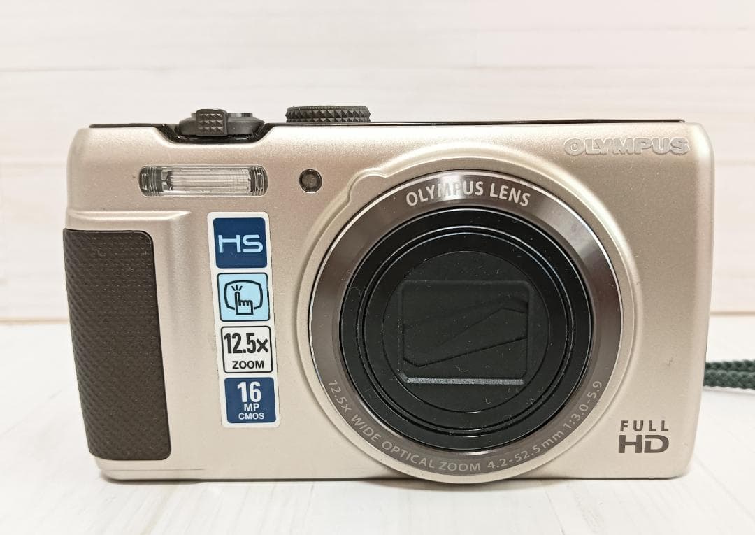 【動作確認済】希少 OLYMPUS SH-21 シルバー 16メガピクセル