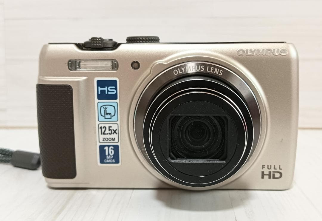 【動作確認済】希少 OLYMPUS SH-21 シルバー 16メガピクセル