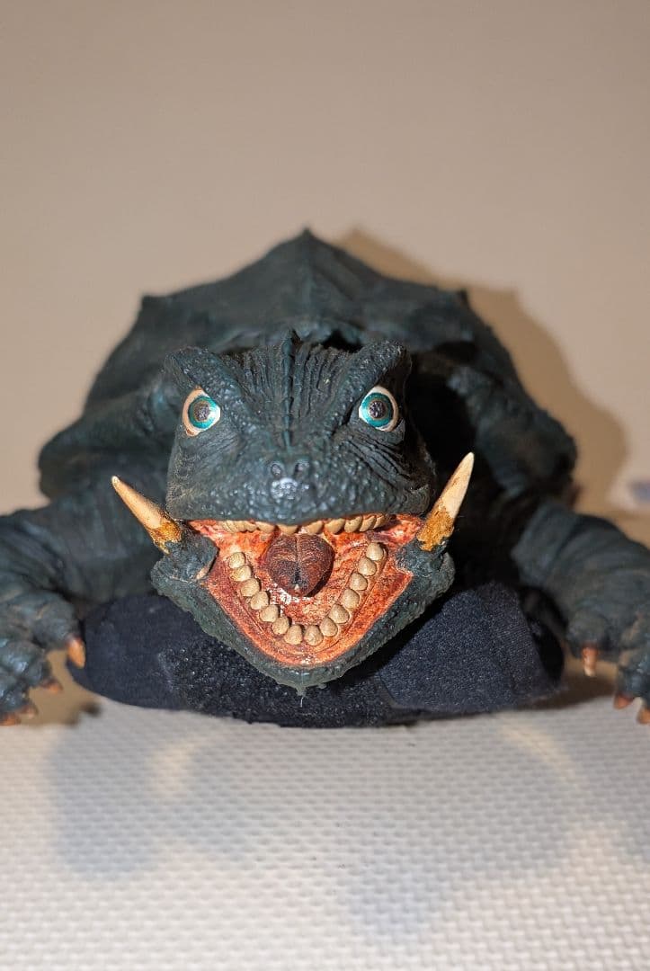 大怪獣空中決戦飛行M1号ガメラ1尺ソフビキット完成品（中古）