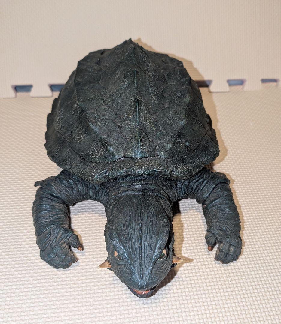 大怪獣空中決戦飛行M1号ガメラ1尺ソフビキット完成品（中古）