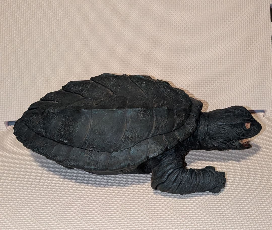 大怪獣空中決戦飛行M1号ガメラ1尺ソフビキット完成品（中古）