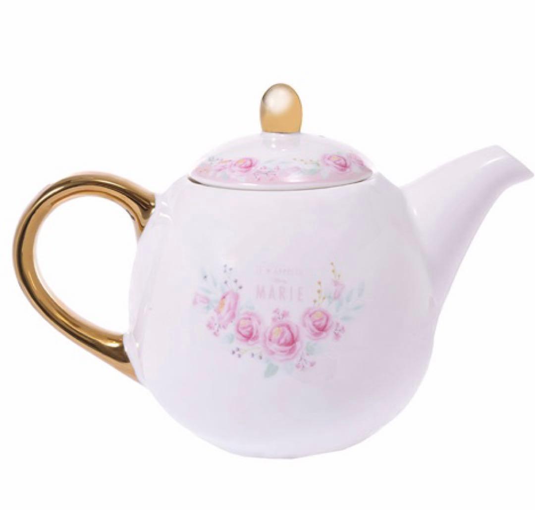 新品☆ディズニー おしゃれキャット マリーちゃん ティーポット 食器