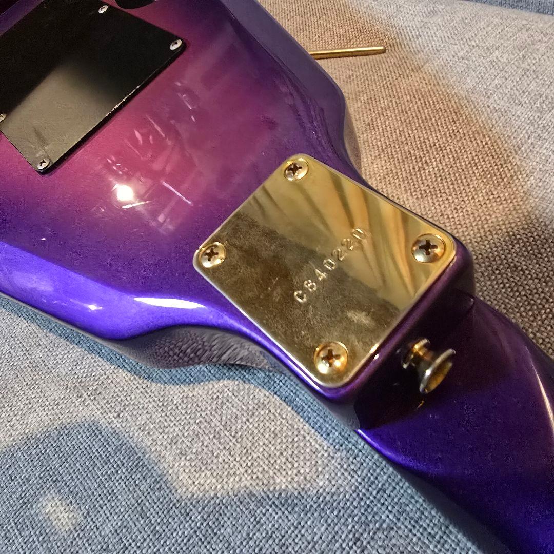 84年製 Greco TUSK GTV-60 パープル フライングV