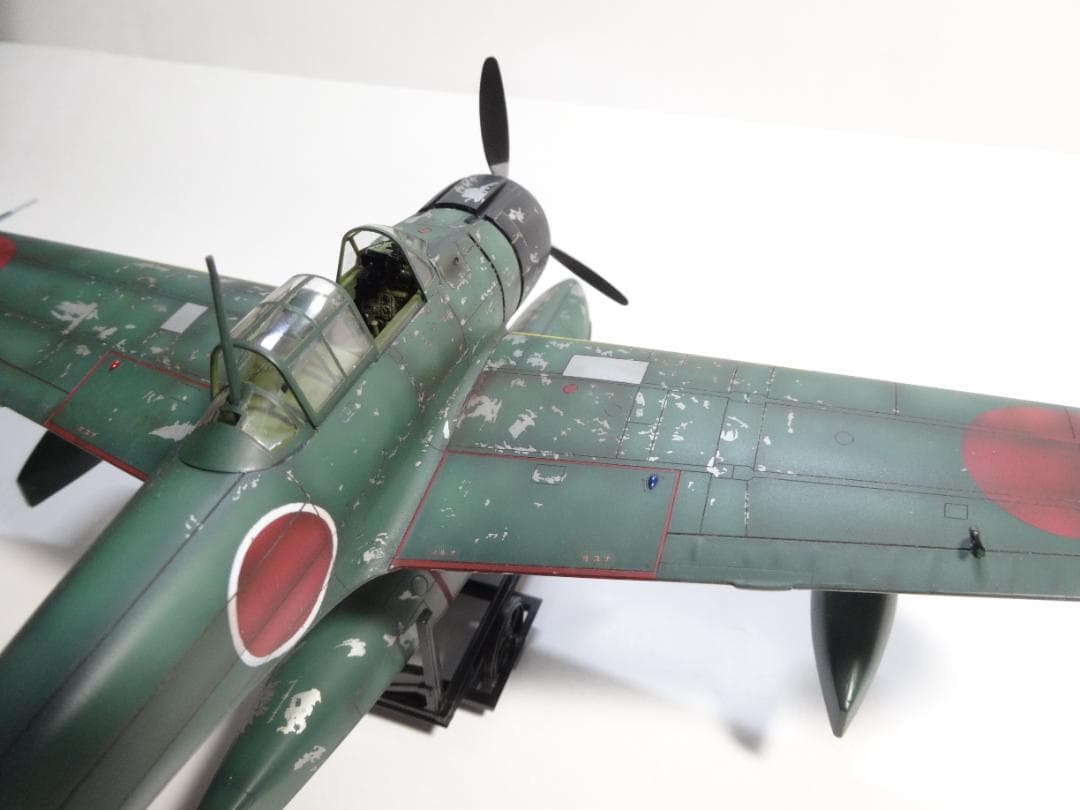 ハセガワ1/48旧日本海軍「二式水上戦闘機」完成品