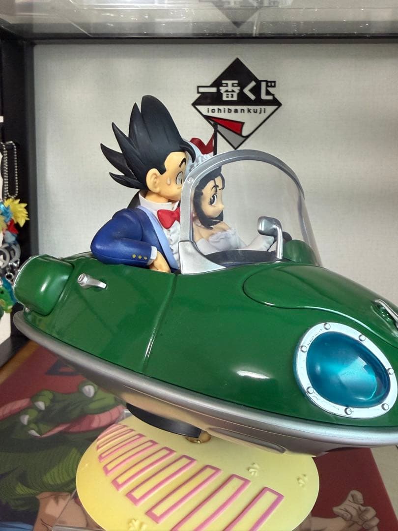 一番くじ ドラゴンボール ラストワン賞　孫悟飯&ビーデル A賞 孫悟空＆チチ
