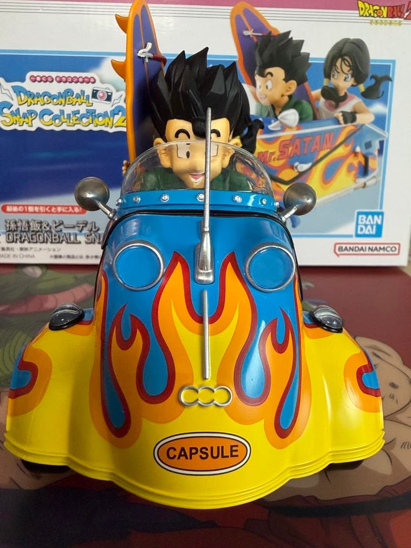 一番くじ ドラゴンボール ラストワン賞　孫悟飯&ビーデル A賞 孫悟空＆チチ