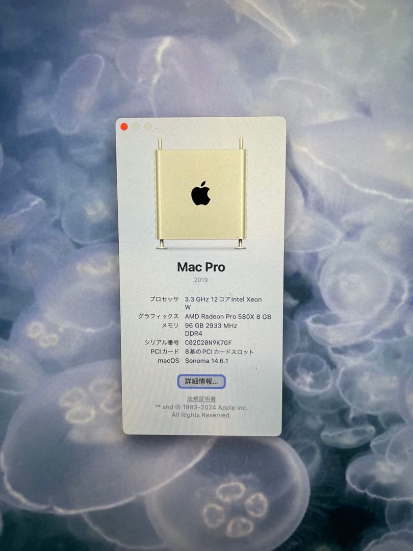 Mac Pro 2019 12コア　高性能