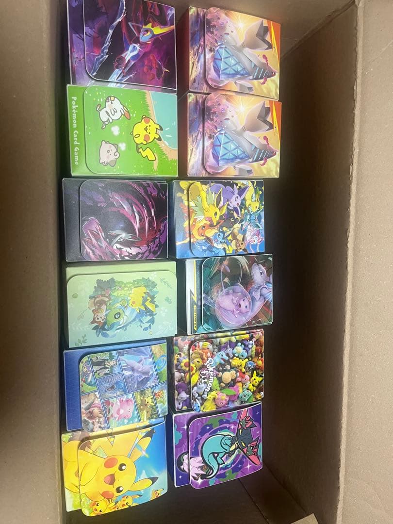 ポケモンカード　デッキケース　まとめ売り　中古50個　未開封4個