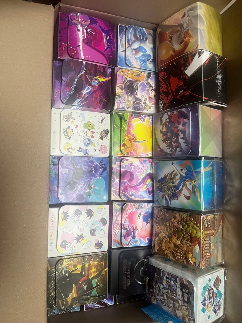 ポケモンカード　デッキケース　まとめ売り　中古50個　未開封4個