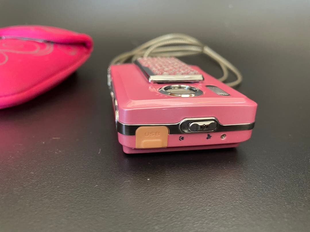 希少！平成レトロ！可愛ィ！入手困難 HITACHI デジカメ ラインストーン