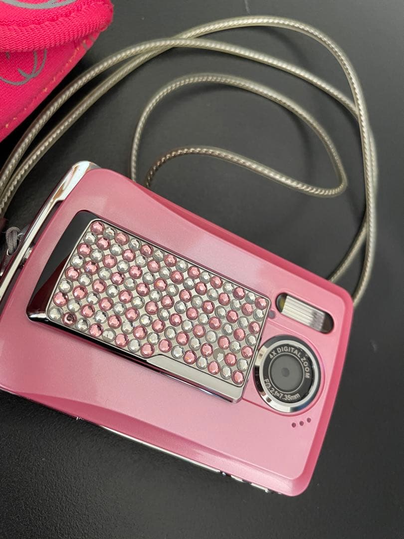 希少！平成レトロ！可愛ィ！入手困難 HITACHI デジカメ ラインストーン