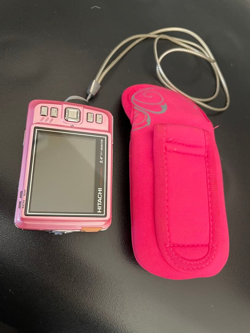 希少！平成レトロ！可愛ィ！入手困難 HITACHI デジカメ ラインストーン