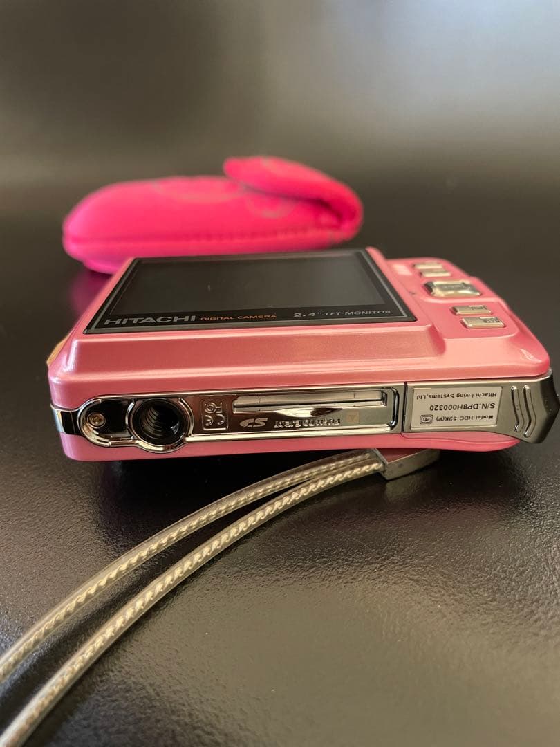 希少！平成レトロ！可愛ィ！入手困難 HITACHI デジカメ ラインストーン
