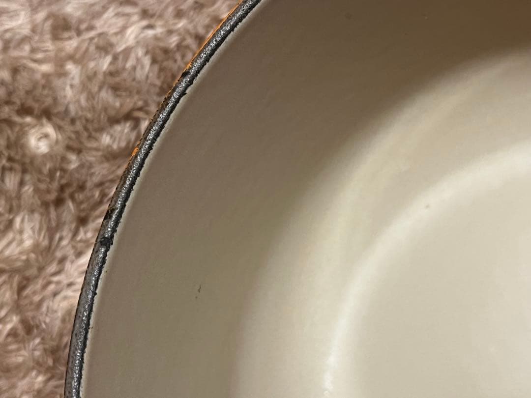 LE CREUSET ル・クルーゼ オレンジ 20cm両手鍋