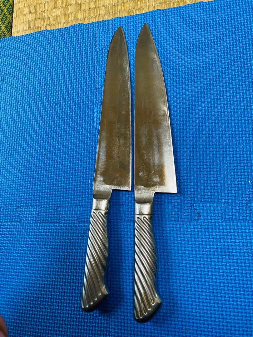 Tojjiro pro 牛刀2本セットです。　長さ36.5cm