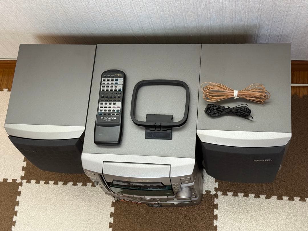 【完動品】パイオニア 25＋1-DISC CD PLAYERコンポ X-MDJ