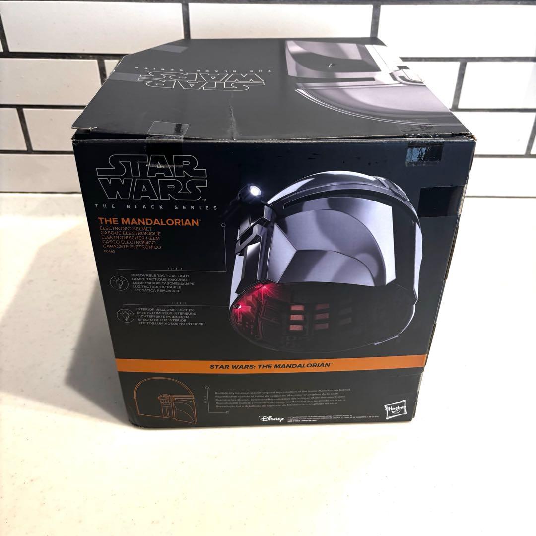 【早い者勝ち！希少】STARWARSブラックシリーズマンダロリアン電子ヘルメット