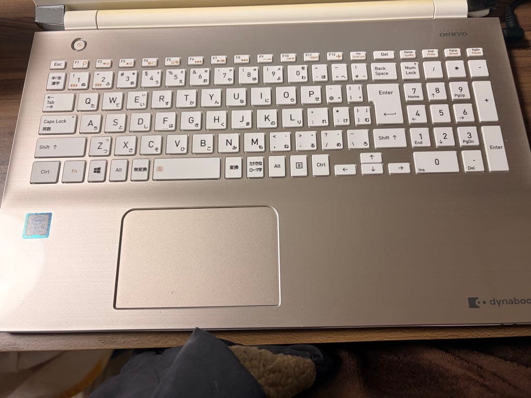 東芝 dynabook ノートPC 本体 ゴールド 大容量HDD