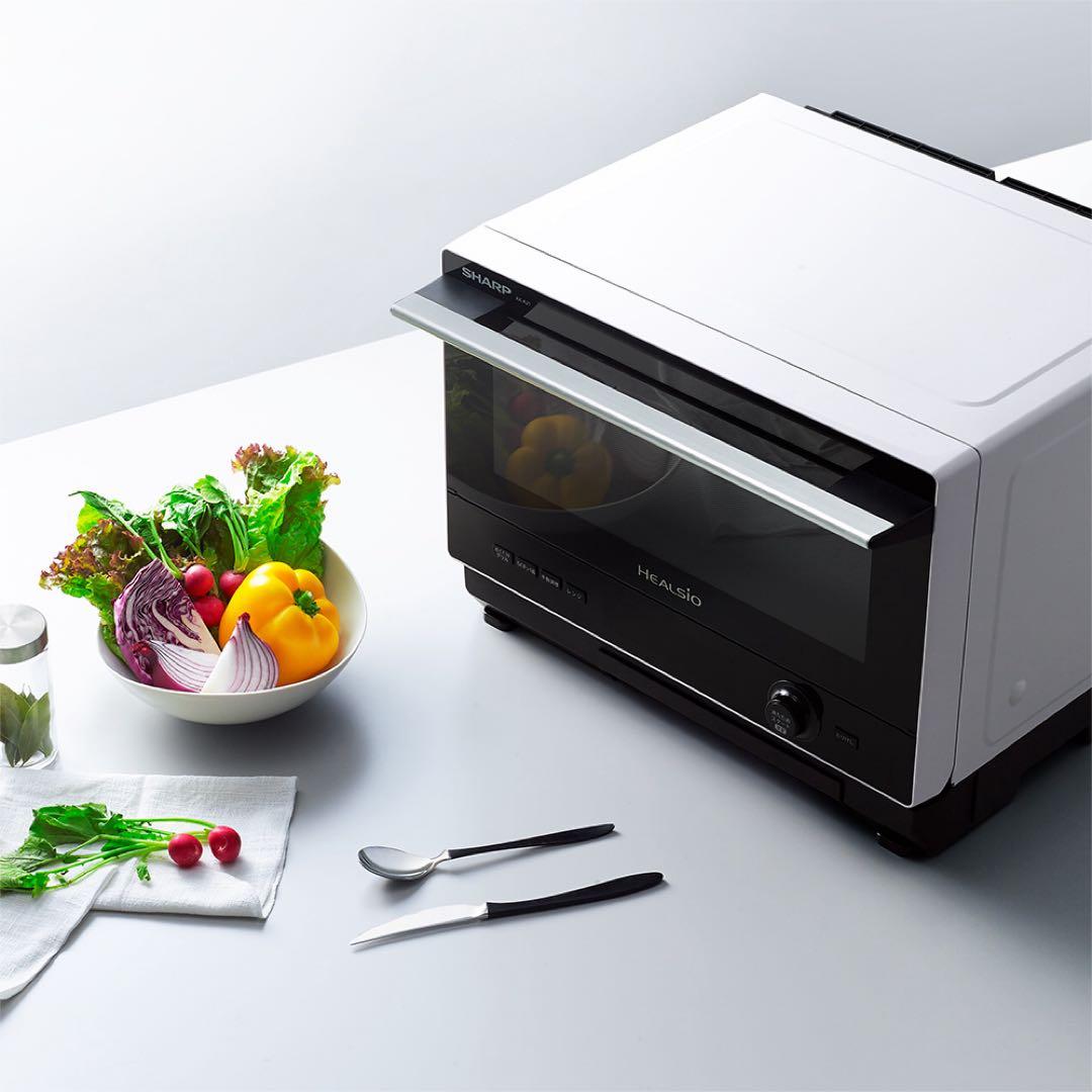 ✨新品未使用✨SHARP ウォーターオーブン ヘルシオ 電子レンジ 22L黒