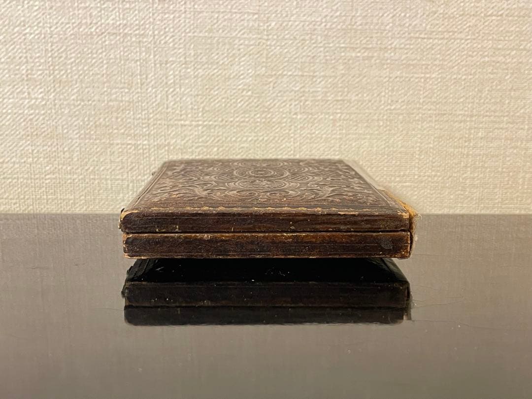 アンティークフォト　アンブロタイプ　 ハンサムな若者　フルケース付き