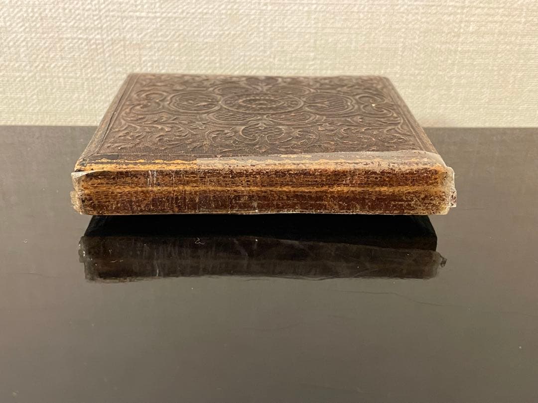 アンティークフォト　アンブロタイプ　 ハンサムな若者　フルケース付き