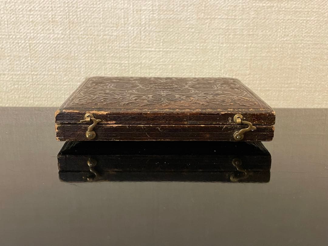 アンティークフォト　アンブロタイプ　 ハンサムな若者　フルケース付き