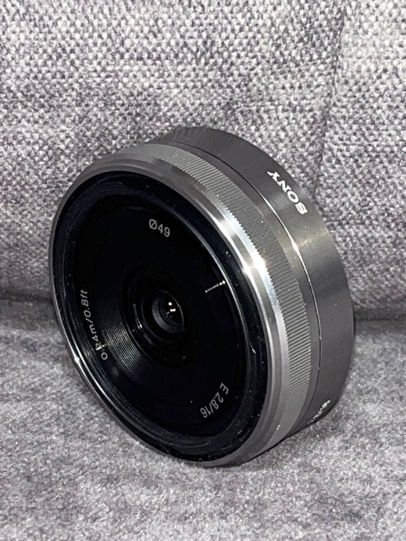 SONY ソニー パンケーキ 16mm f2.8 SEL16F28 #n56