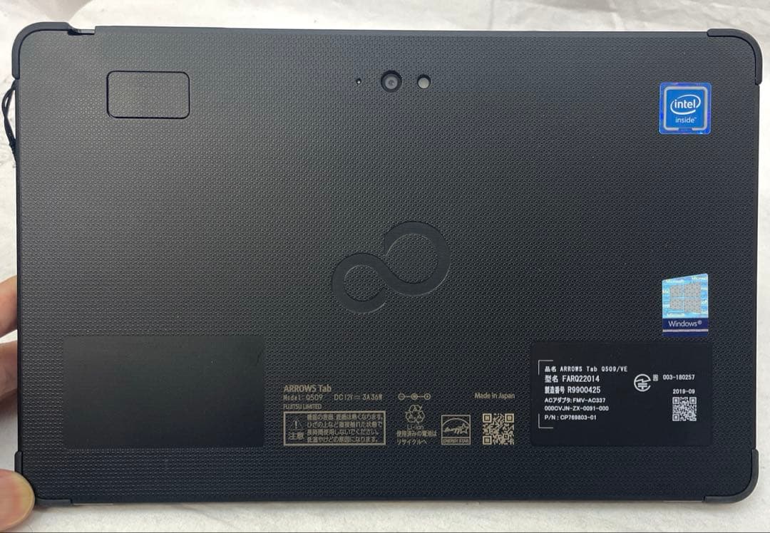 富士通 ARROWS Tab Q509/VE 128GB ペン付 美品　#C