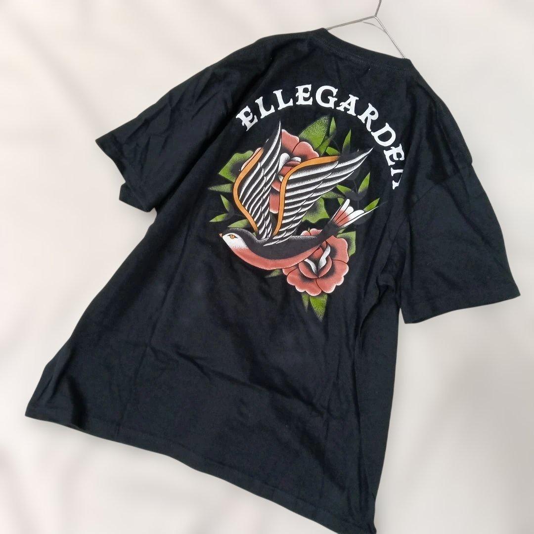 レア【ELLEGARDEN 】XXL　エルレガーデン SWALLOWTシャツ