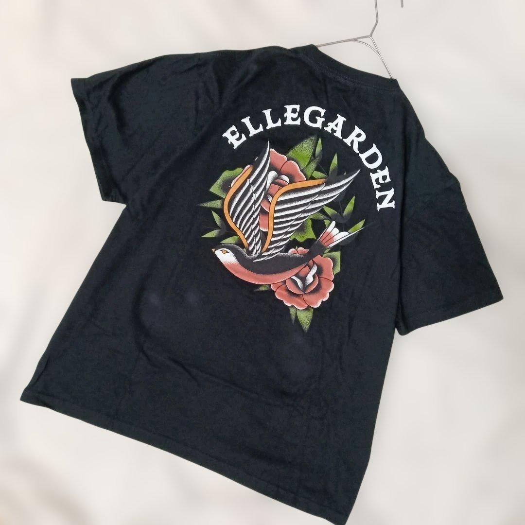 レア【ELLEGARDEN 】XXL　エルレガーデン SWALLOWTシャツ