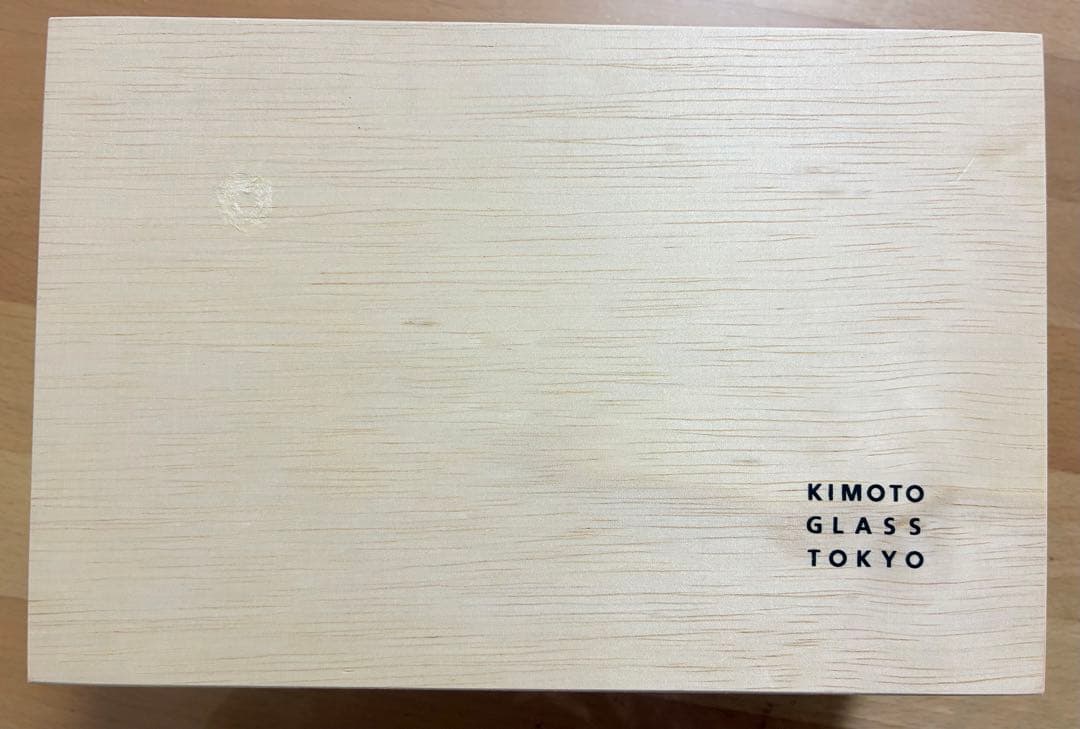 【値下げ】KIMOTO GLASS TOKYO サケグラス 3点セット 木箱入り