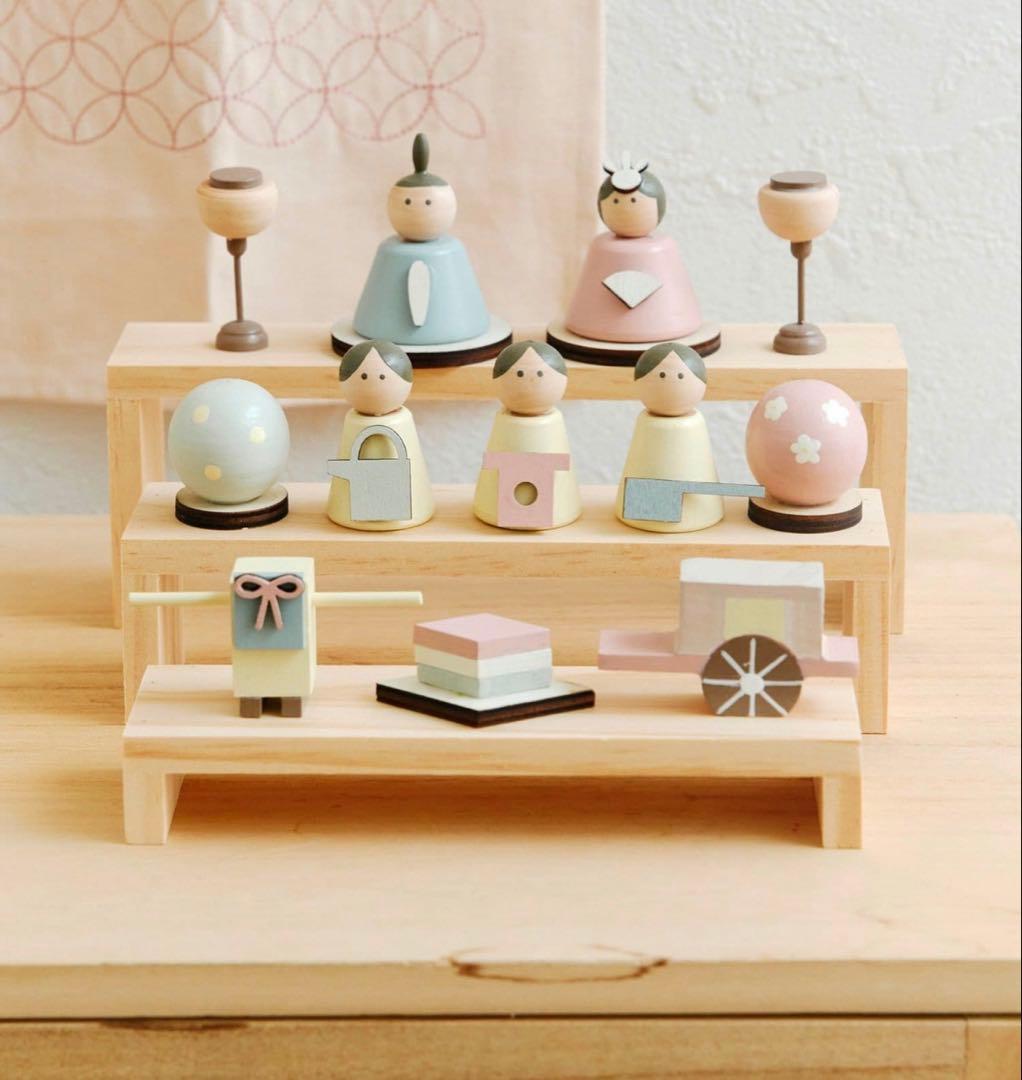 収納できる雛人形セット　salut! ひな祭り 初節句