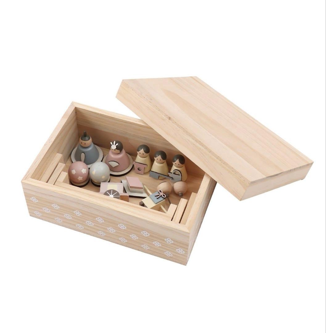 収納できる雛人形セット　salut! ひな祭り 初節句