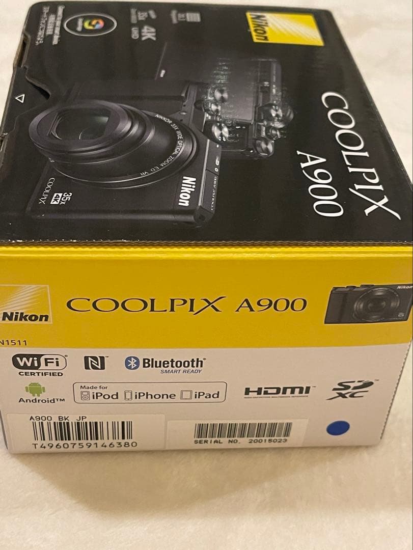 【極美品】Nikon COOLPIX A900 black デジタルカメラ