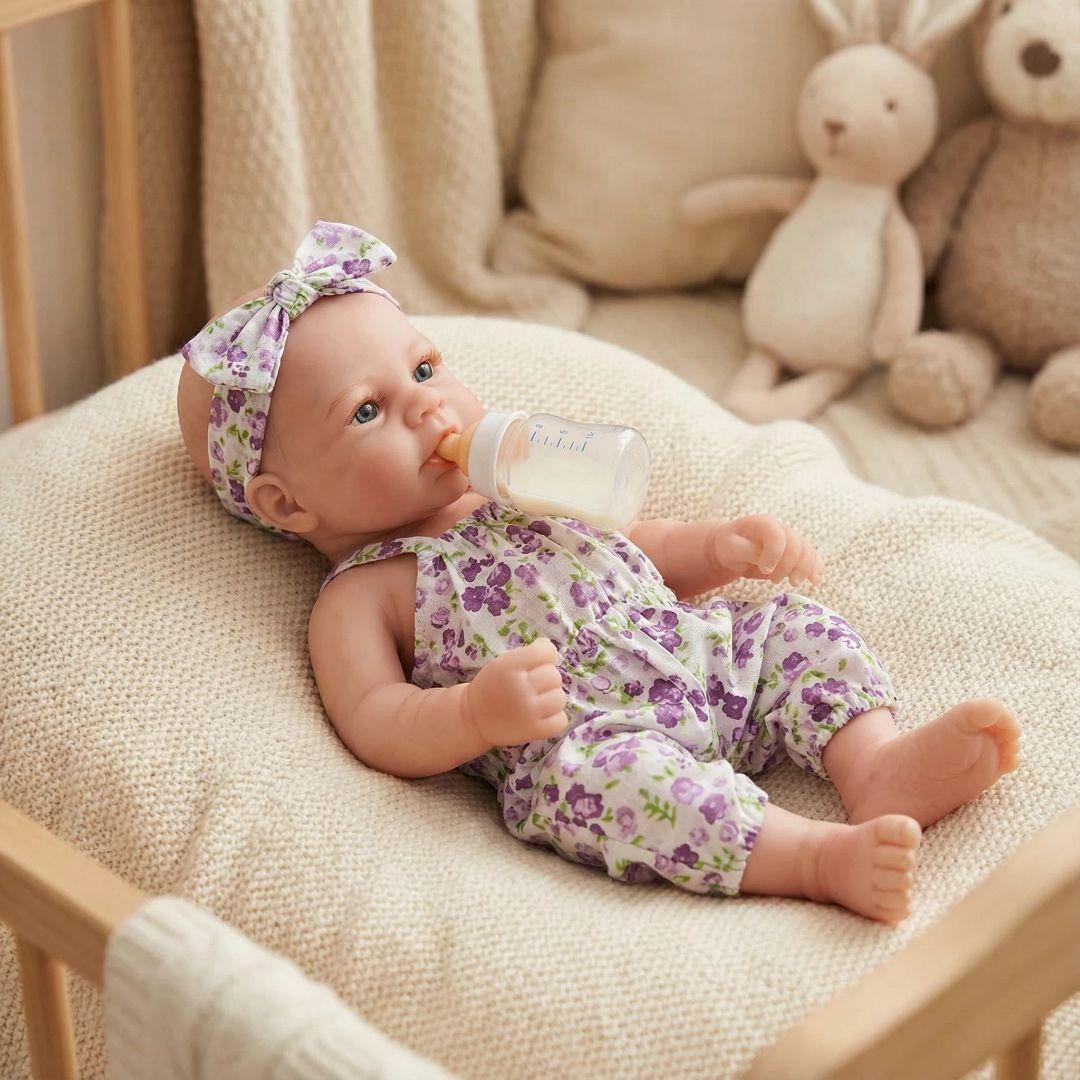 リボンドール❀フルシリコンベビー女の子