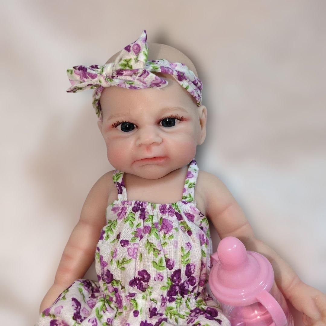 リボンドール❀フルシリコンベビー女の子